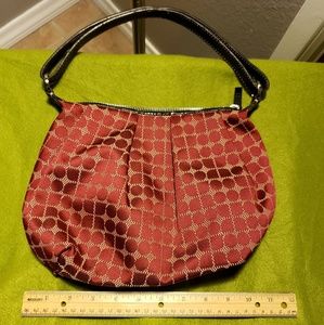 Printed Red Kate Spade Handbag